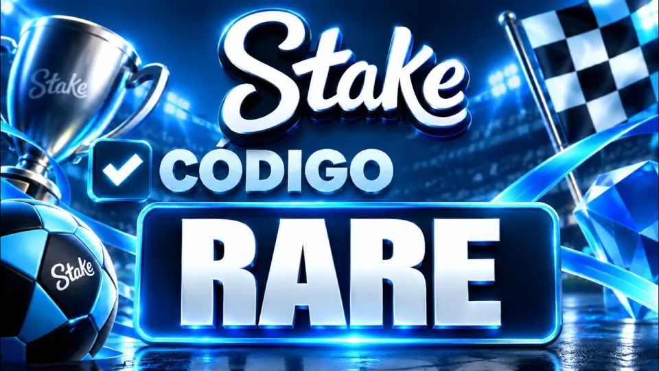 Stake código promocional "RARE" - Stake Código de referência 2026